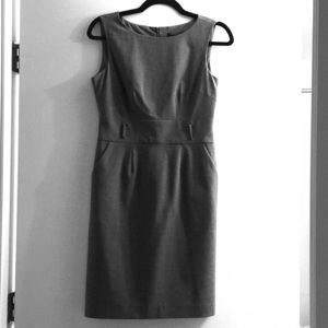 Banana Republic grey sheath dress